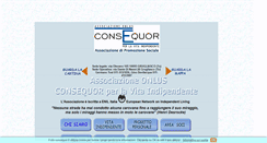 Desktop Screenshot of consequor.it